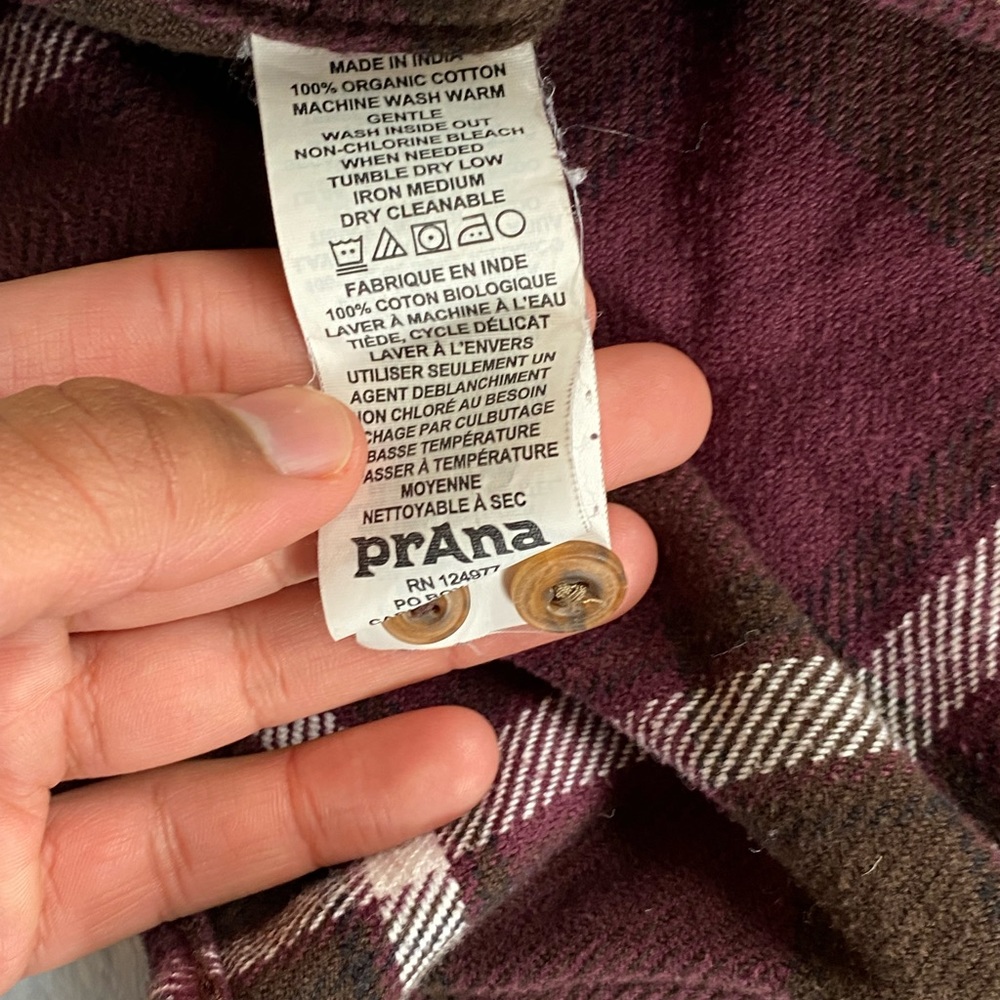 PrAna flannel - Picture 6 of 8